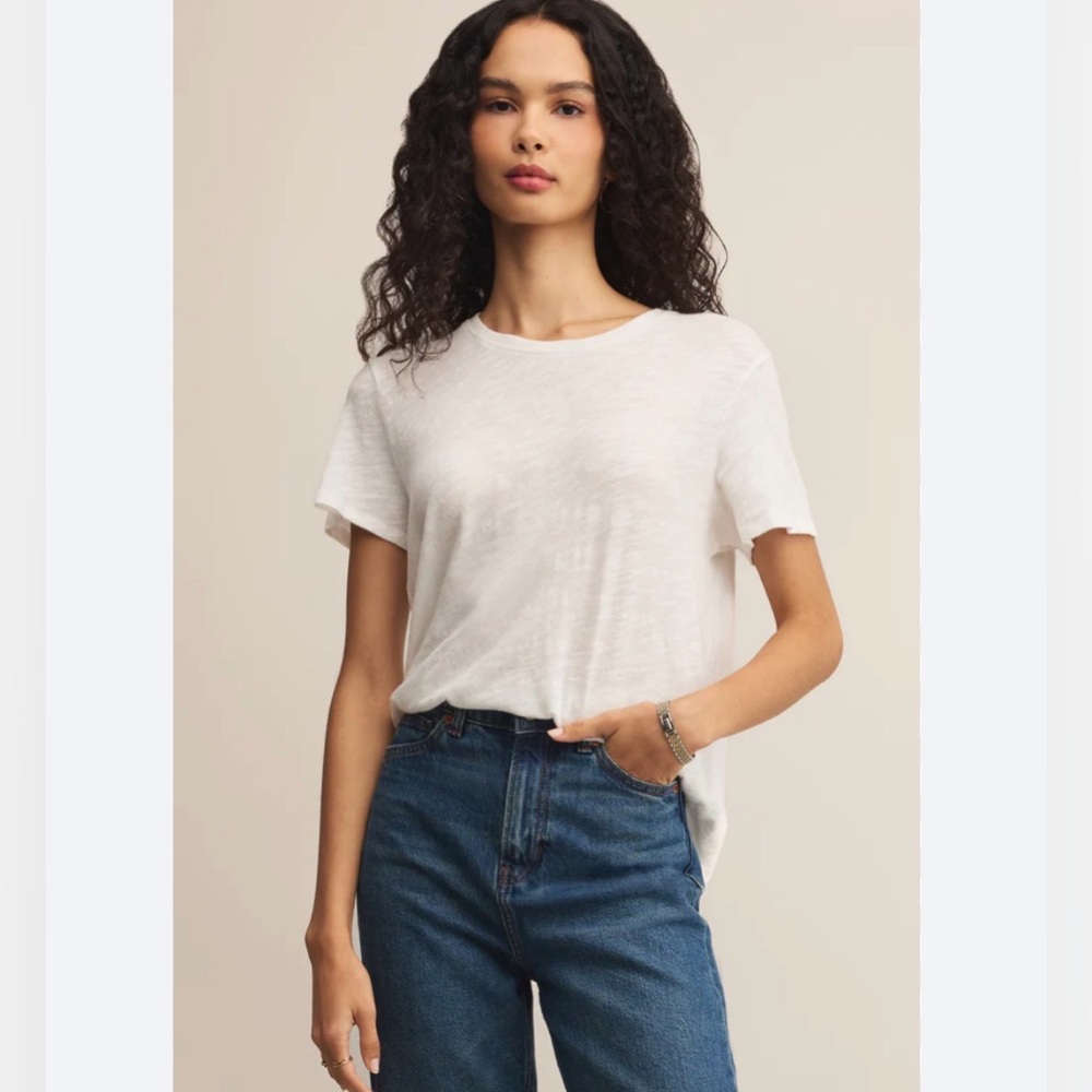 Z Supply classic white premium cotton T-shirt Medium